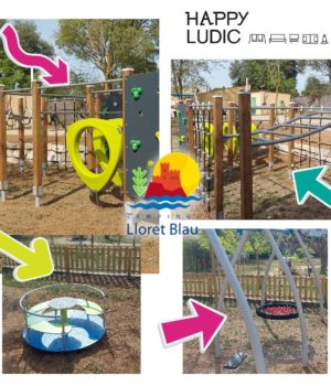 parque infantil para la diversion de los niños en lloret de mar